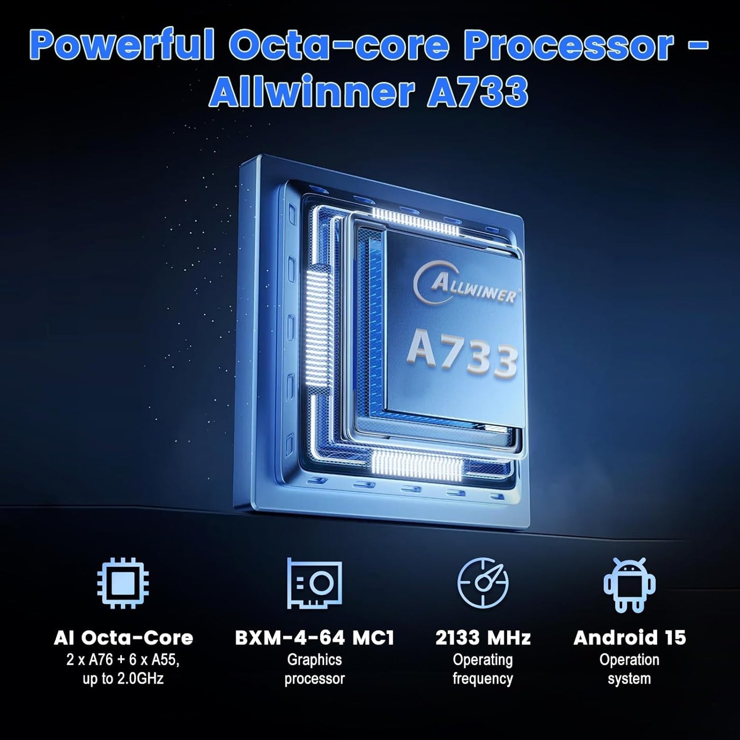 Android 15 Tablet 12 inch, AI Tablet with 2000 × 1200 Display, Octa-Core Up to 2.0GHZ, Tablets Computer with 20GB RAM & 128GB RAM 1TB Expand, 8000 mAh & 20 PD Charger, WiFi 6, BT5.0, Support GMS