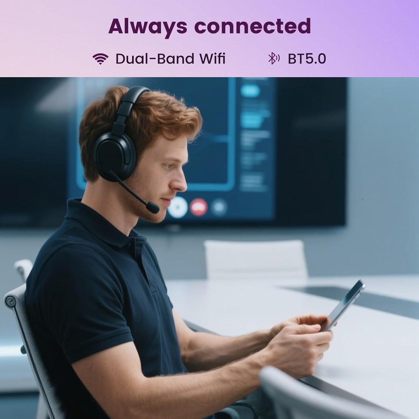 Android Tablet, 12 Inch Tablet with 2K IPS Display & Case, Octa-Core up to 2 GHz, 20GB RAM 256GB ROM 1TB Expand, 8000mAh, 20W Fast Charger, Dual-Band WiFi, Support GPS Face Unlock Widevine L1