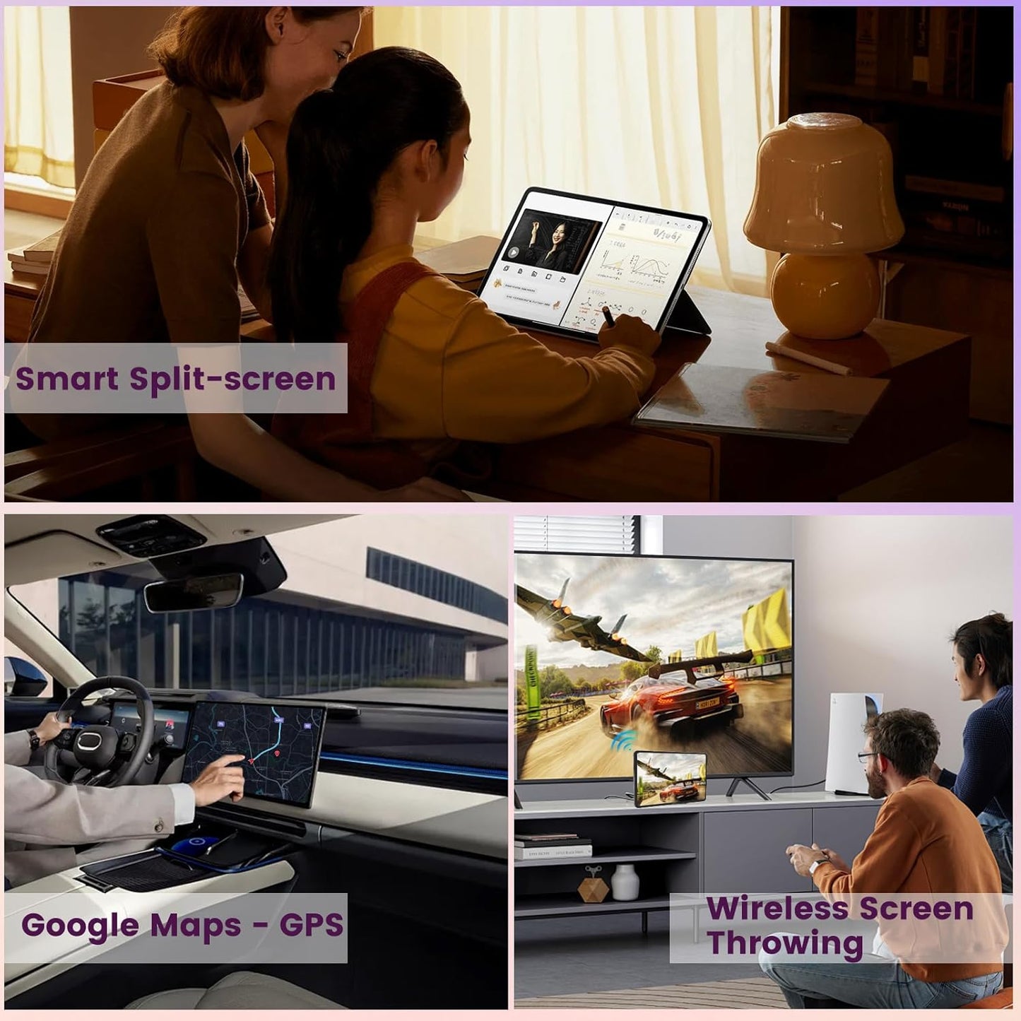 Android Tablet, 12 Inch Tablet with 2K IPS Display & Case, Octa-Core up to 2 GHz, 20GB RAM 256GB ROM 1TB Expand, 8000mAh, 20W Fast Charger, Dual-Band WiFi, Support GPS Face Unlock Widevine L1